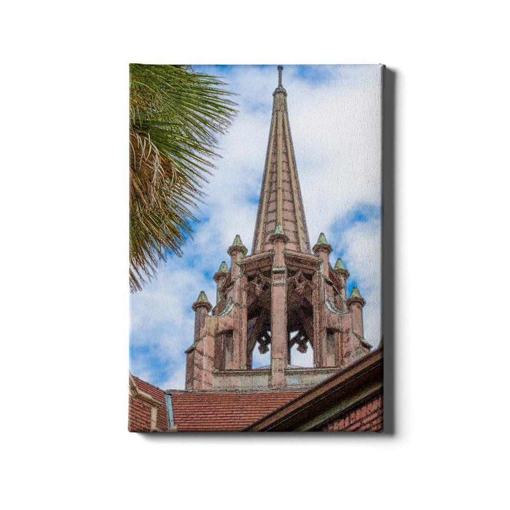 Florida Gators - Church Steeple - College Wall Art #Canvas