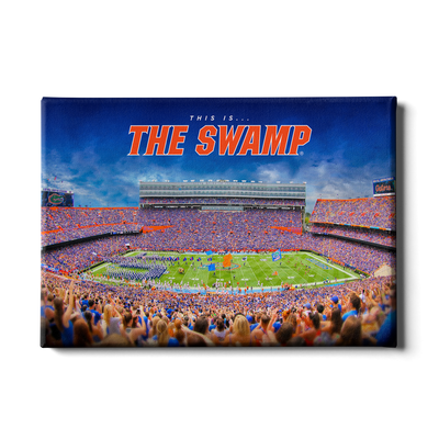 Florida Gators - The Swamp - College Wall Art #Canvas