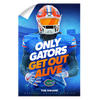 Florida Gators - Only Gators - College Wall Art #Wall Decal