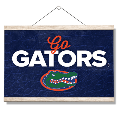 Florida Gators - Go Gators - College Wall Art #Hanging Canvas