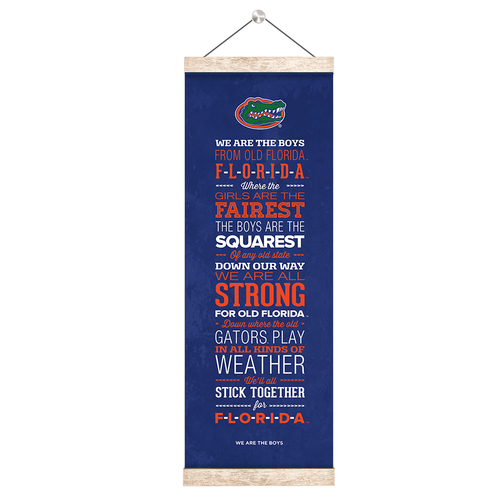 Florida Gators - We Are The Boys - College Wall Art #Canvas