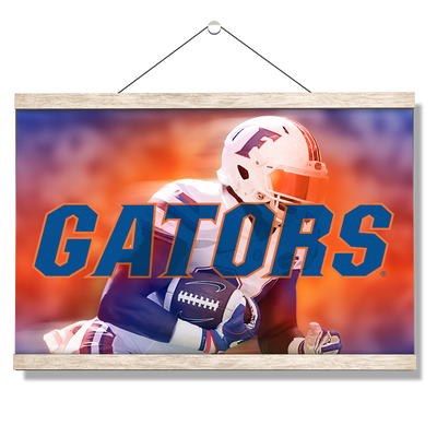 Florida Gators - Throw Back Run - College Wall Art #Hanging Canvas