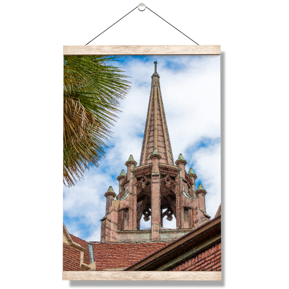 Florida Gators - Church Steeple - College Wall Art #Canvas