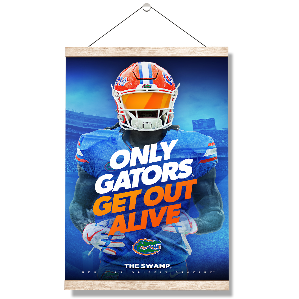 Florida Gators - Only Gators - College Wall Art #Canvas