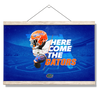 Florida Gators - Here Come the Gators - College Wall Art #Hanging Canvas