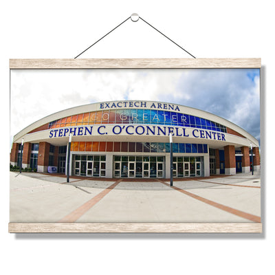 Florida Gators - O'Connell Center - College Wall Art #Hanging Canvas
