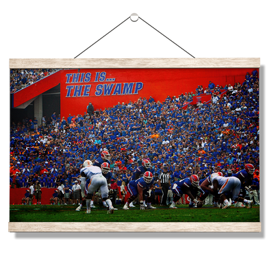 Florida Gators - In the Swamp - College Wall Art #Hanging Canvas