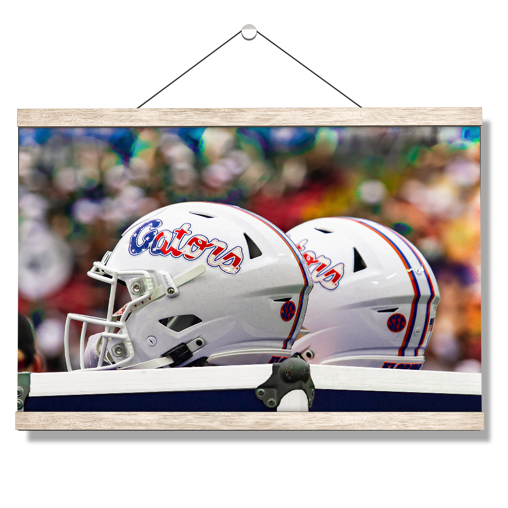 Florida Gators - USA Helmets - College Wall Art #Canvas