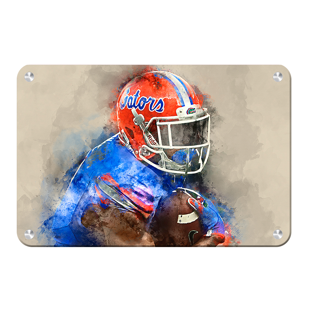 Florida Gators - Gator Watercolor - College Wall Art #Canvas