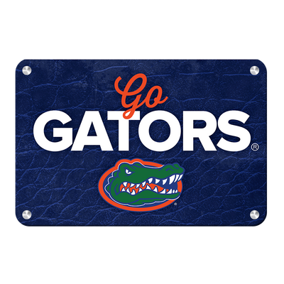 Florida Gators - Go Gators - College Wall Art #Metal