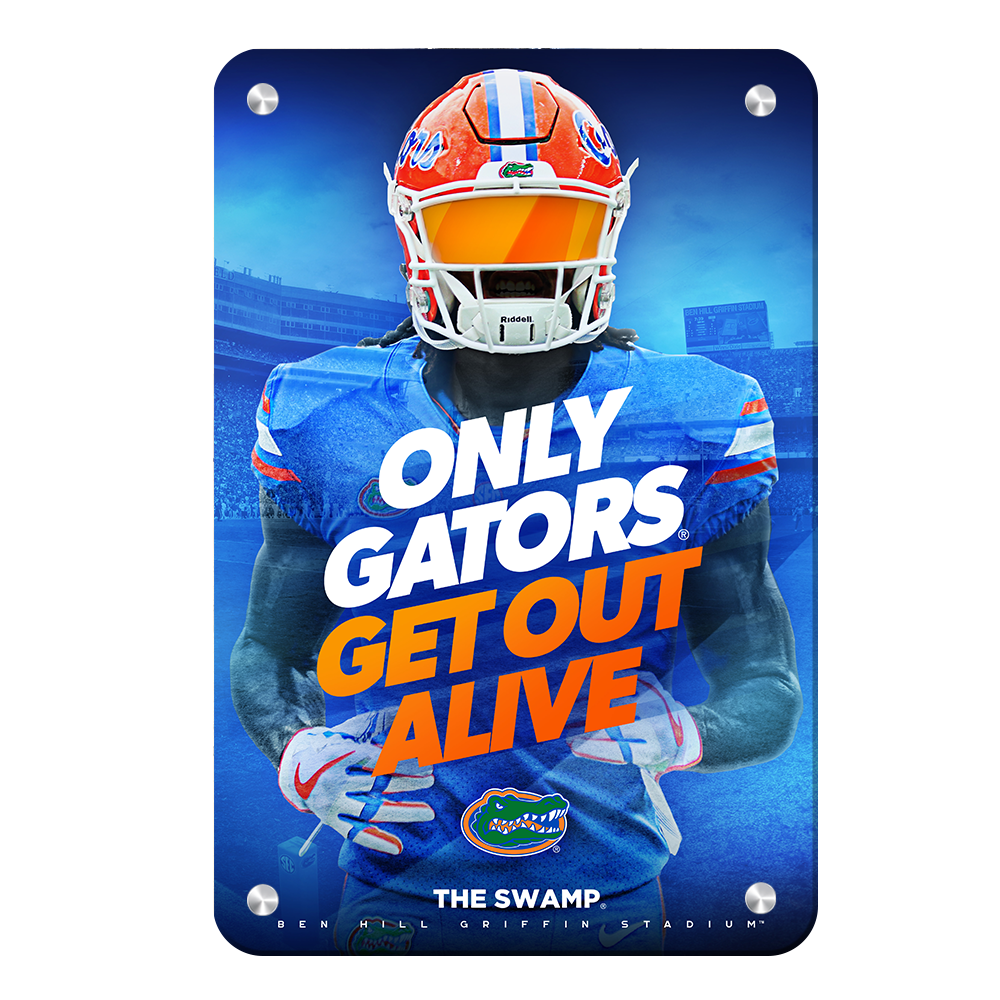 Florida Gators - Only Gators - College Wall Art #Canvas