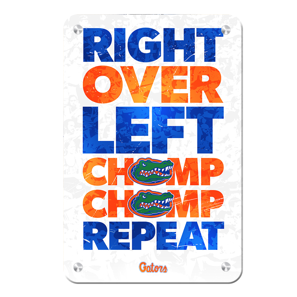 Florida Gators - Chomp Chomp - College Wall Art #Canvas