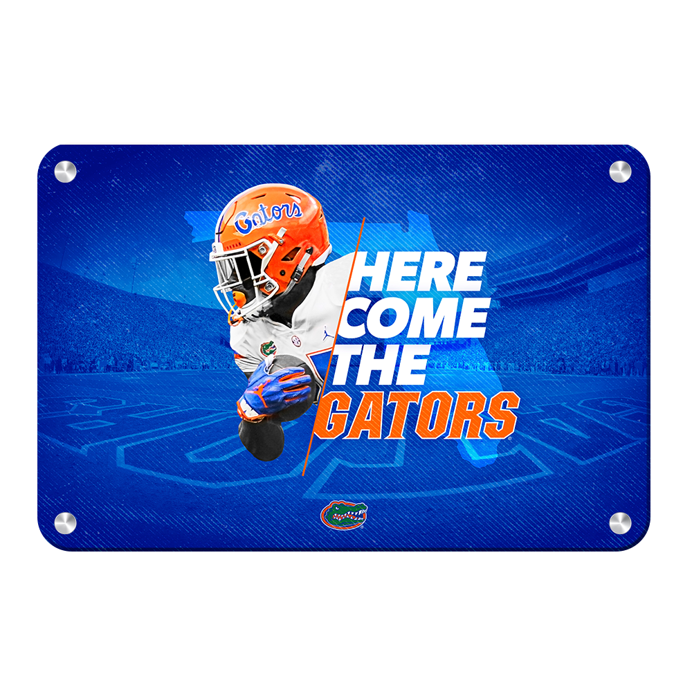 Florida Gators - Here Come the Gators - College Wall Art #Canvas