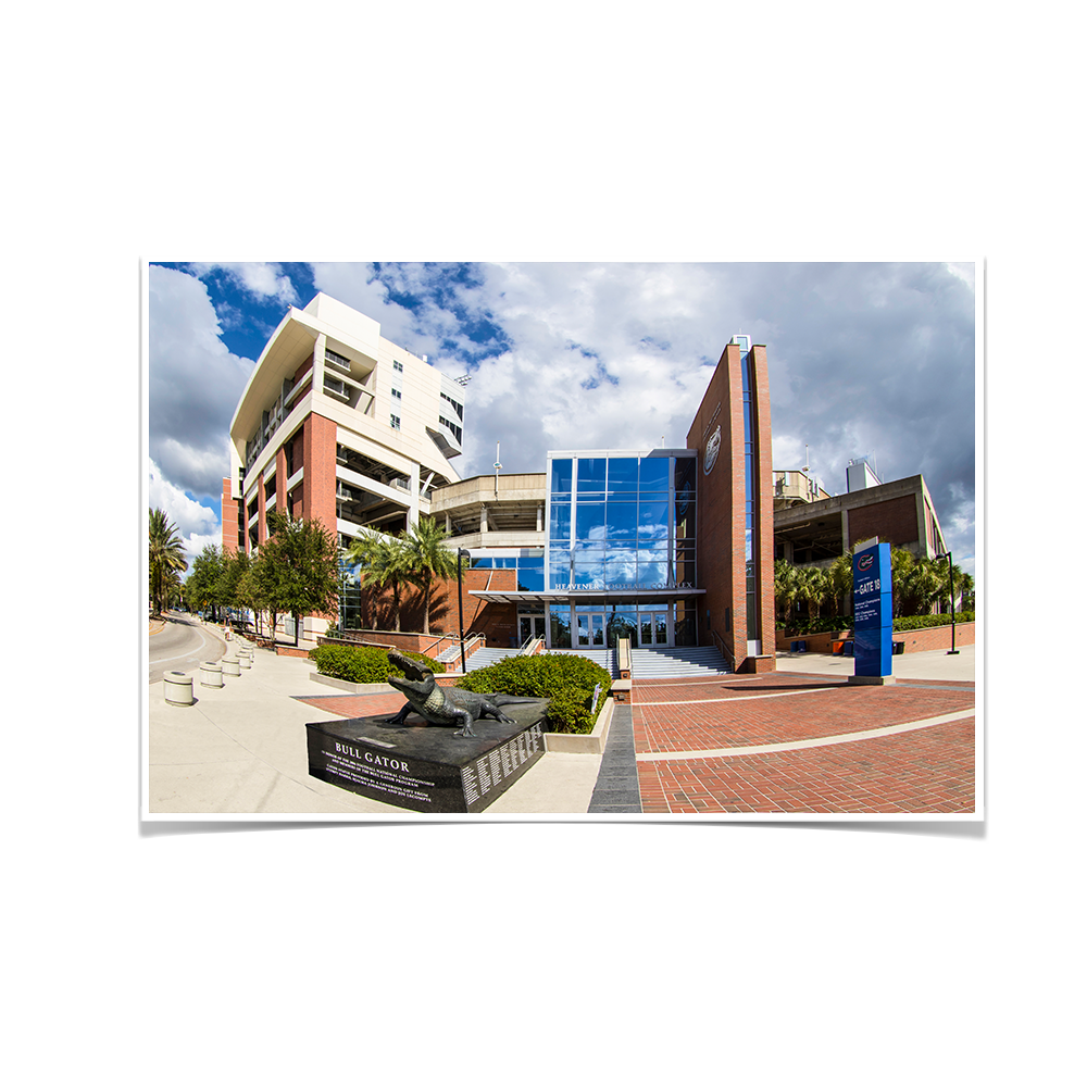 Florida Gators - Gate 18 - College Wall Art #Canvas