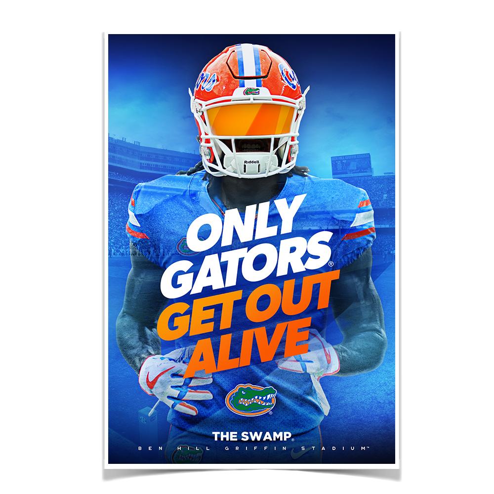 Florida Gators - Only Gators - College Wall Art #Canvas