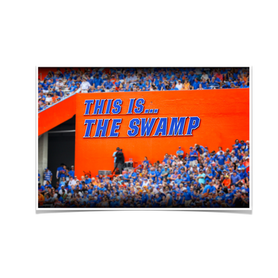 Florida Gators - Swamp Sign - College Wall Art #Poster