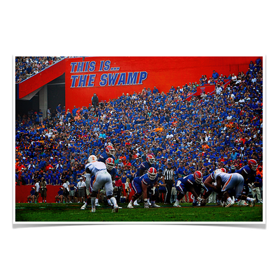 Florida Gators - In the Swamp - College Wall Art #Poster