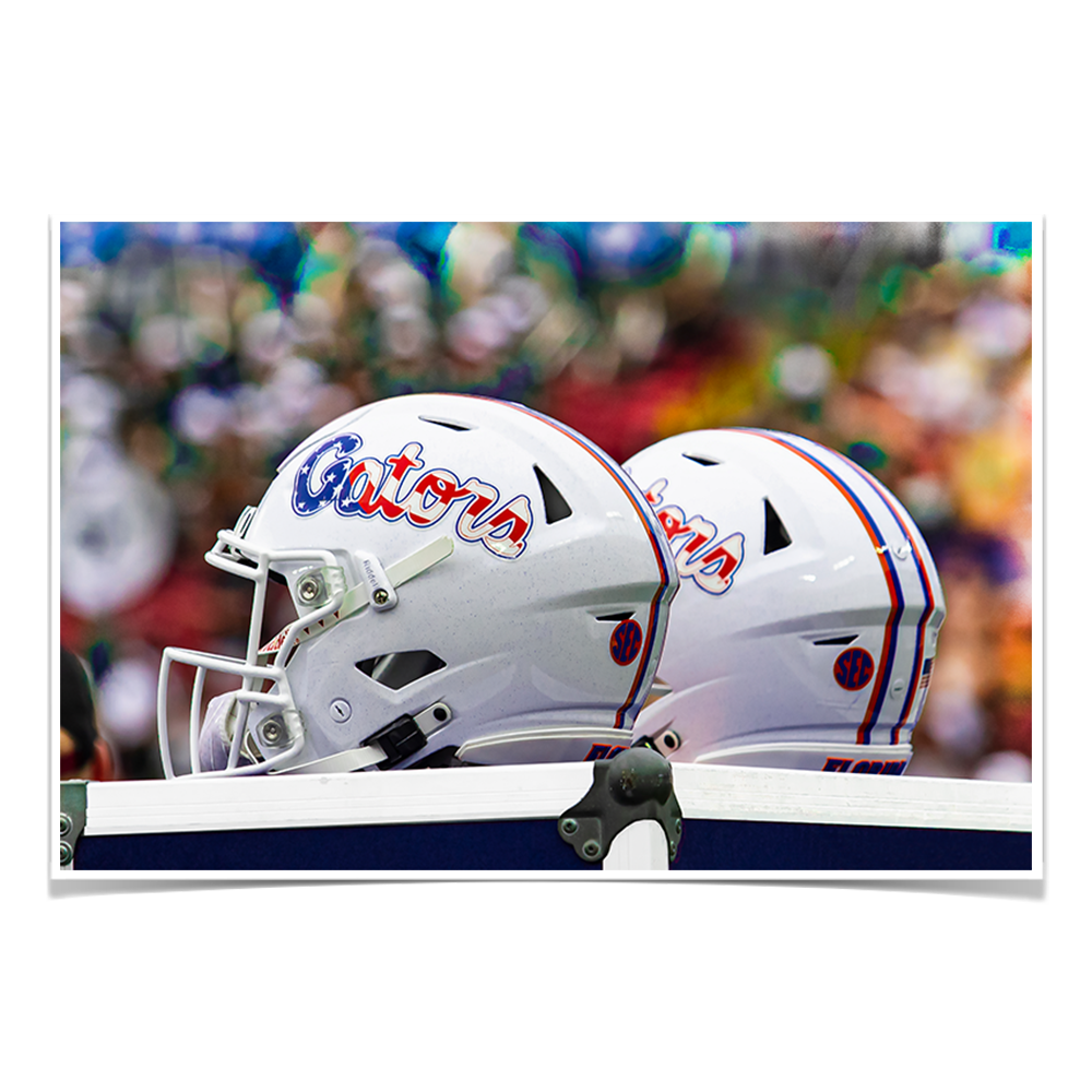 Florida Gators - USA Helmets - College Wall Art #Canvas