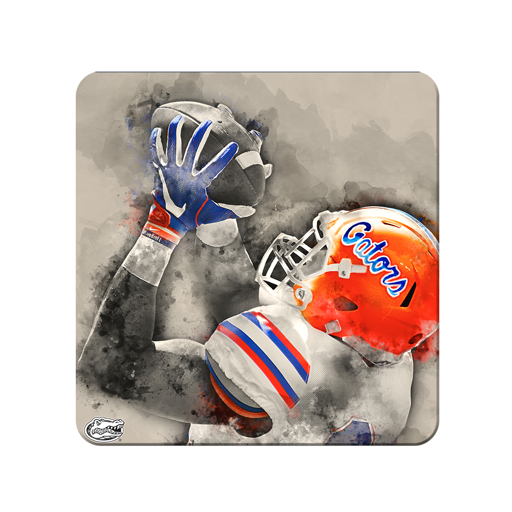 Florida Gators - The Catch Watercolor - College Wall Art #Canvas