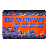 Florida Gators - SEC Champs Sign - College Wall Art #PVC