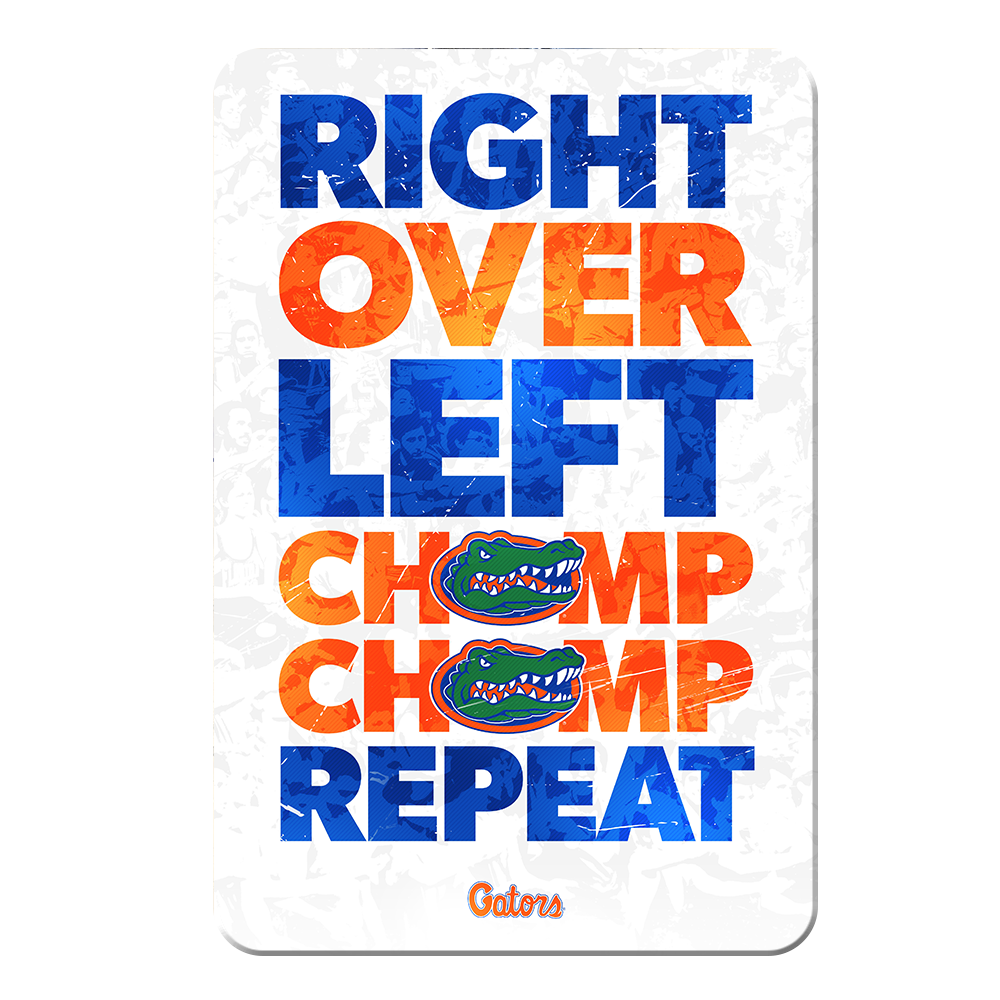 Florida Gators - Chomp Chomp - College Wall Art #Canvas
