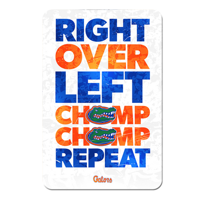 Florida Gators - Chomp Chomp - College Wall Art #PVC