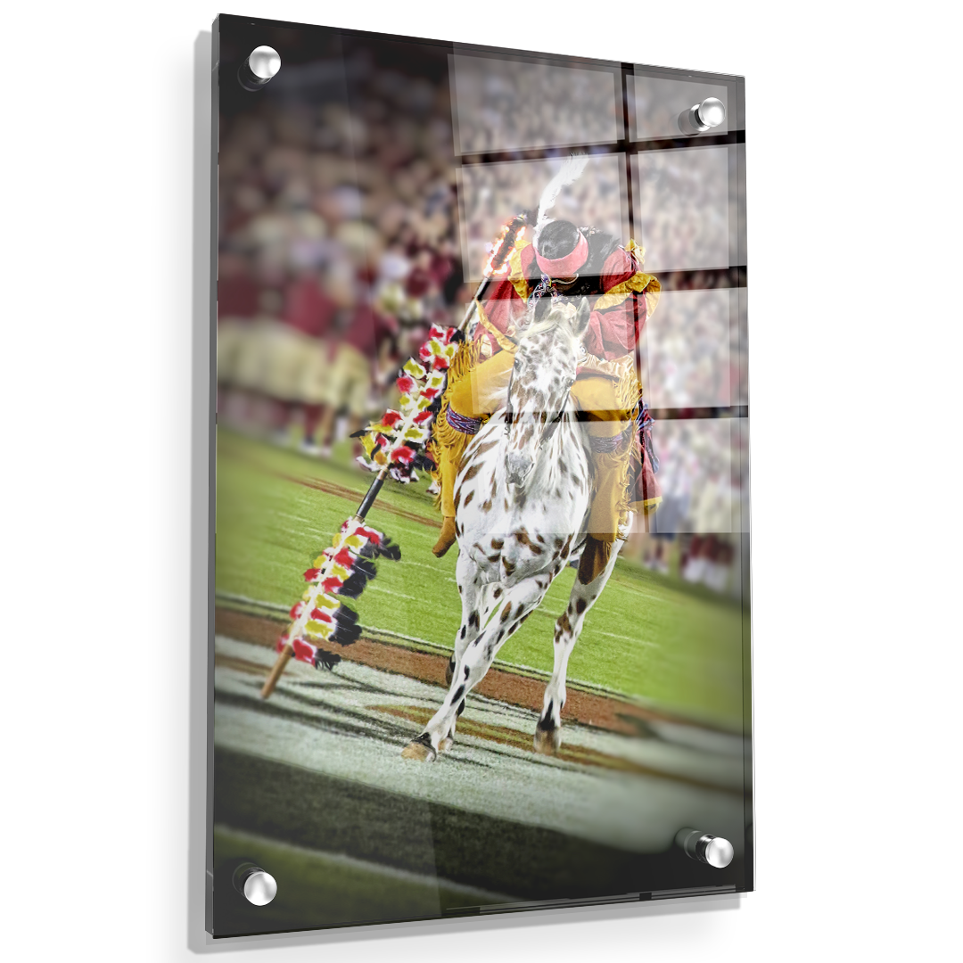 Florida State Seminoles - Osceola Spear - College Wall Art #Canvas
