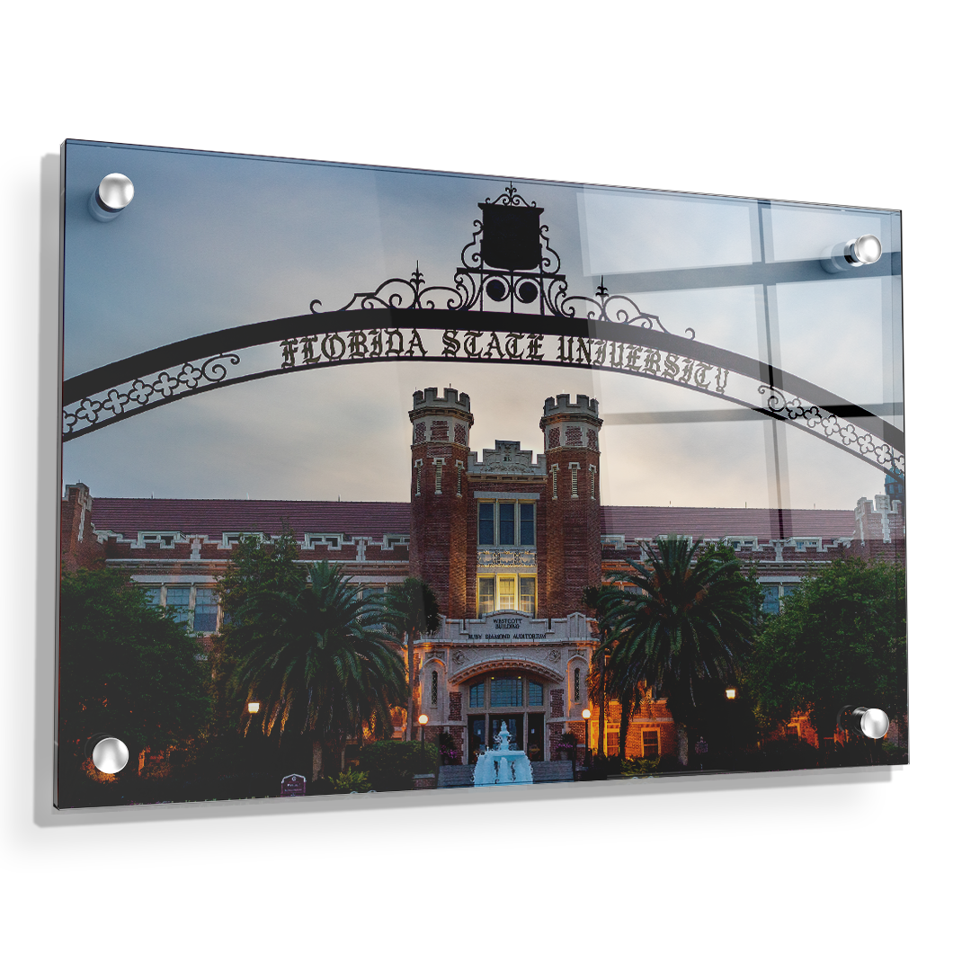 Florida State Seminoles - Westcott Blue Hour - College Wall Art #Canvas