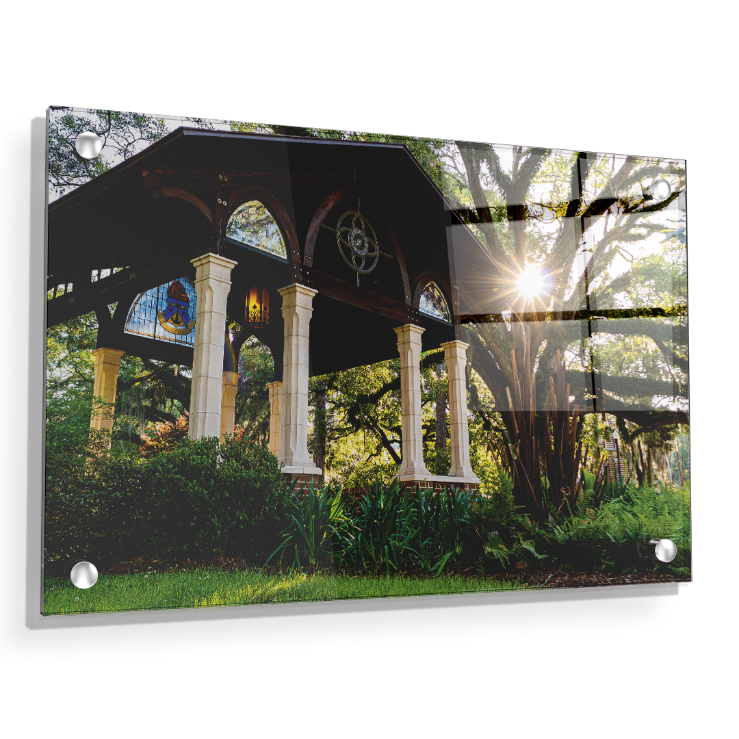 Florida State Seminoles - Gazebo at Greek Park - College Wall Art #Canvas