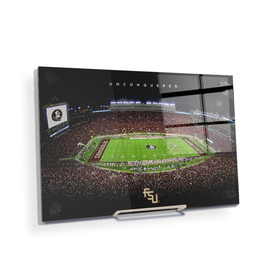 Florida State Seminoles - Unconquered Stadium - College Wall Art #Canvas