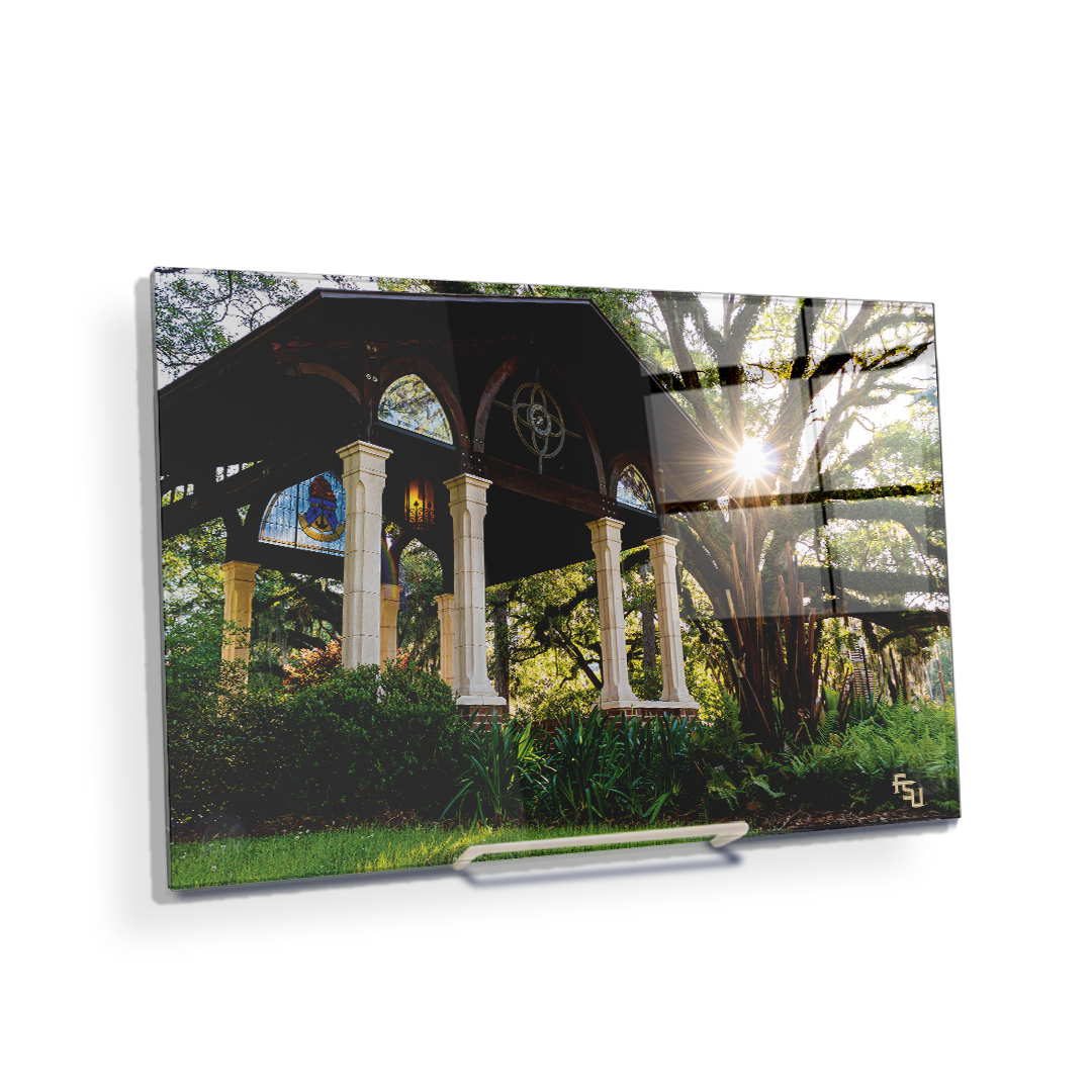 Florida State Seminoles - Gazebo at Greek Park - College Wall Art #Canvas