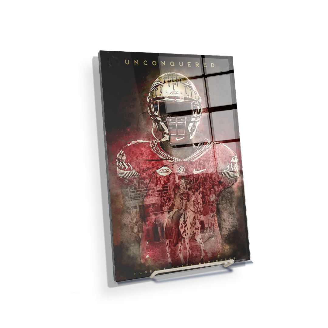 Florida State Seminoles - Unconquered Florida State Seminoles - College Wall  Art #Canvas