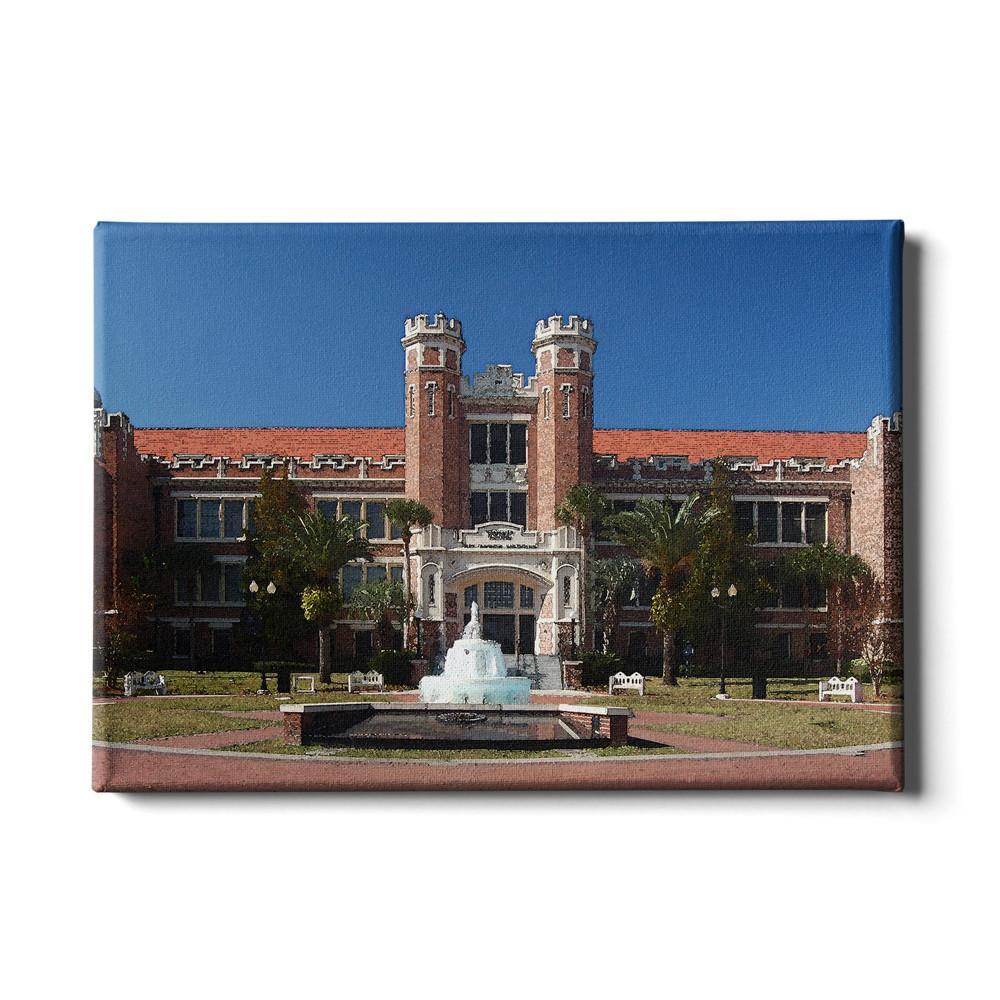 Florida State Seminoles - Westcott Watercolor - College Wall Art #Canvas