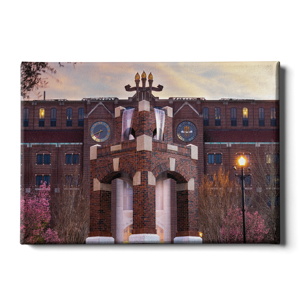 Florida State Seminoles - Blooming Heritage - College Wall Art #Canvas 