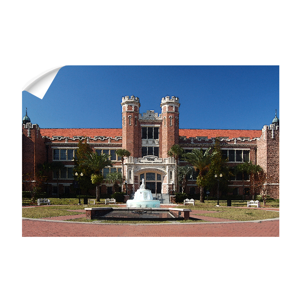 Florida State Seminoles - Westcott Watercolor - College Wall Art #Canvas