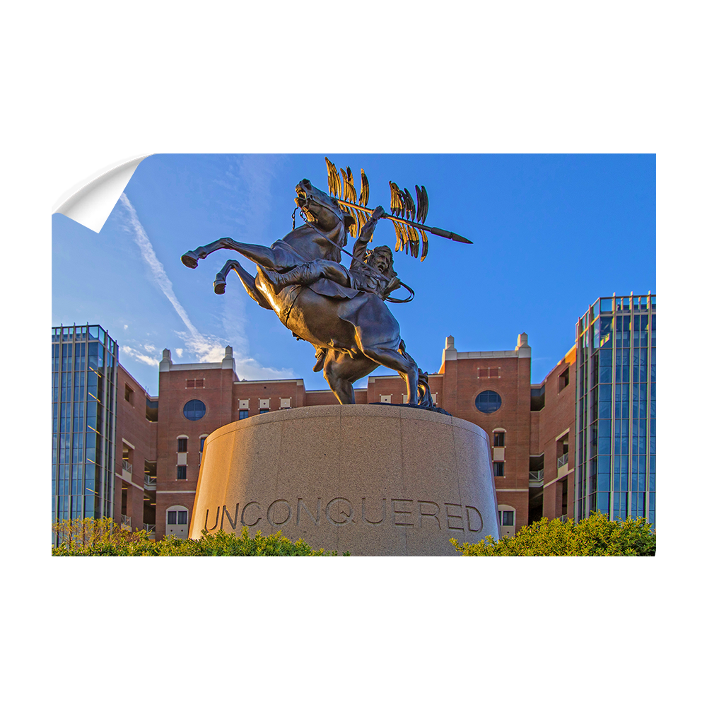 Florida State Seminoles - Unconquered Statue - College Wall Art #Canvas