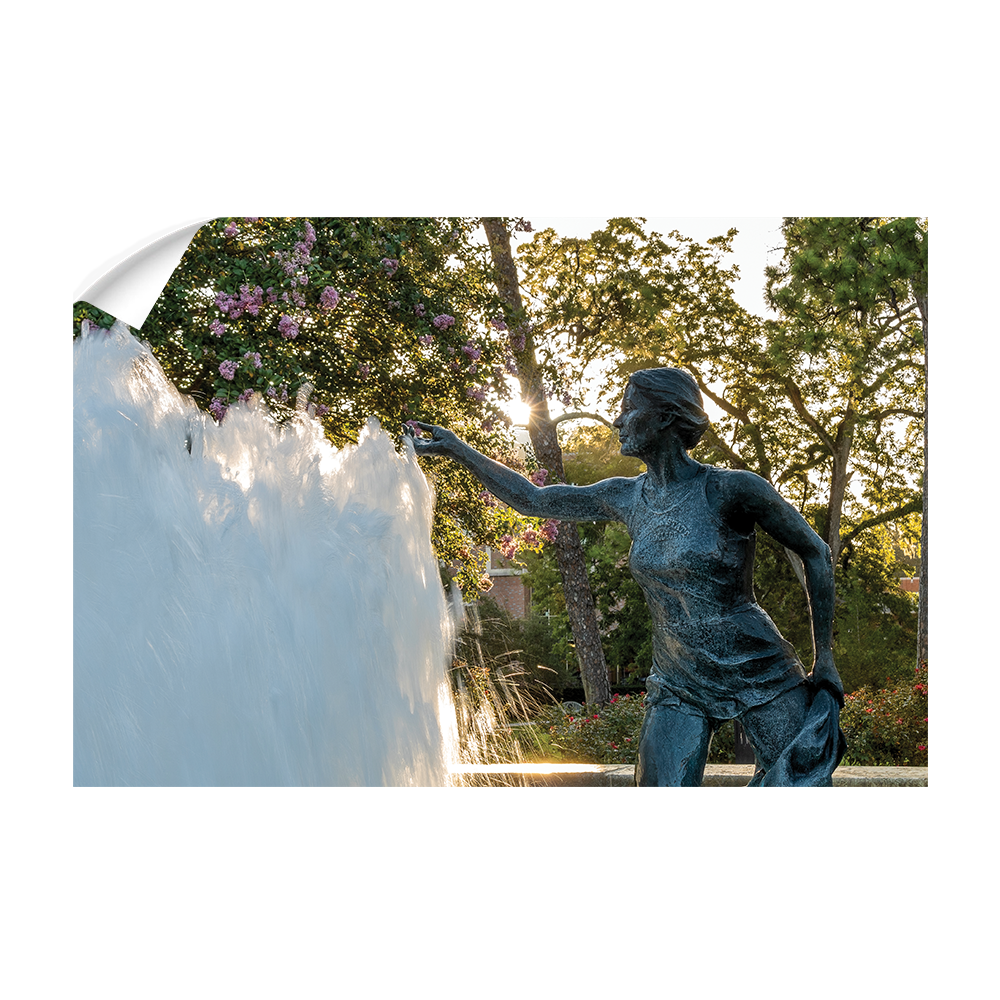 Florida State Seminoles - Landis Fountain Sunrise - College Wall Art #Canvas