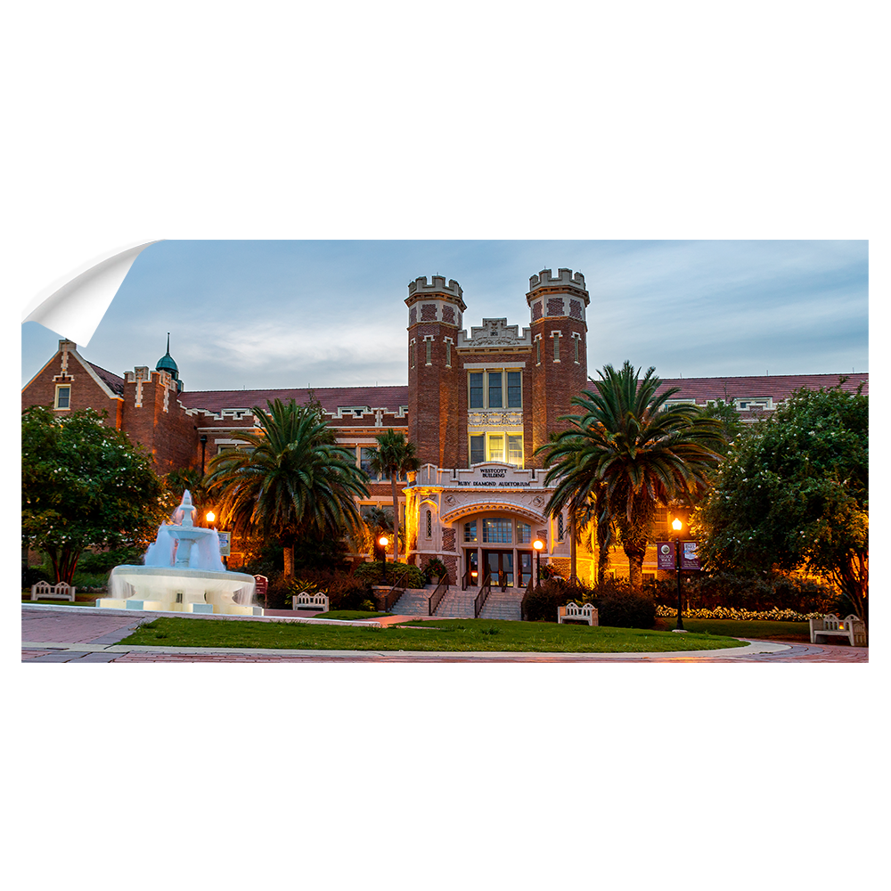 Florida State Seminoles - Westcott Evening Pano - College Wall Art #Canvas