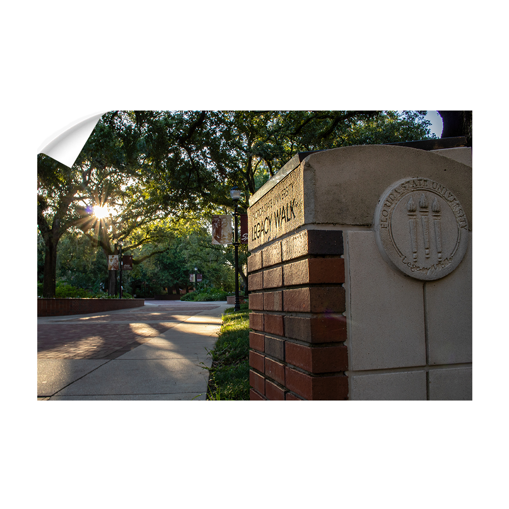 Florida State Seminoles - Legacy Walk Sunrise - College Wall Art #Canvas