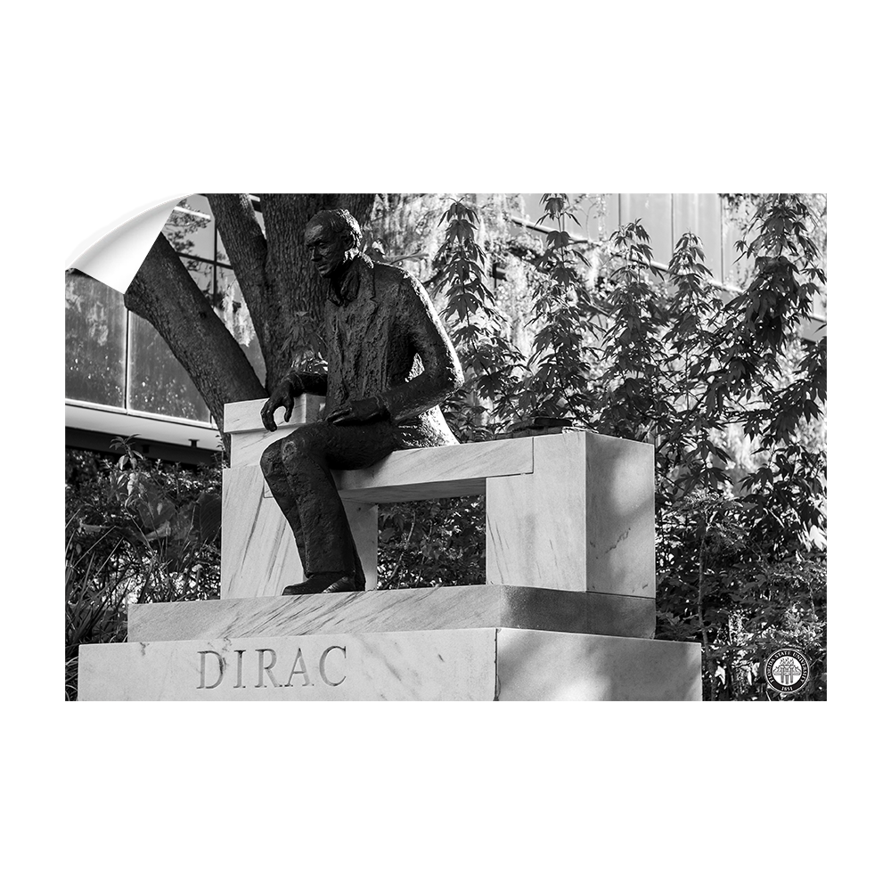 Florida State Seminoles - Dirac Deep in Thought - College Wall Art #Canvas