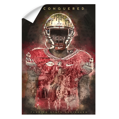Florida State Seminoles - Unconquered Florida State Seminoles - College Wall Art #Wall Decal