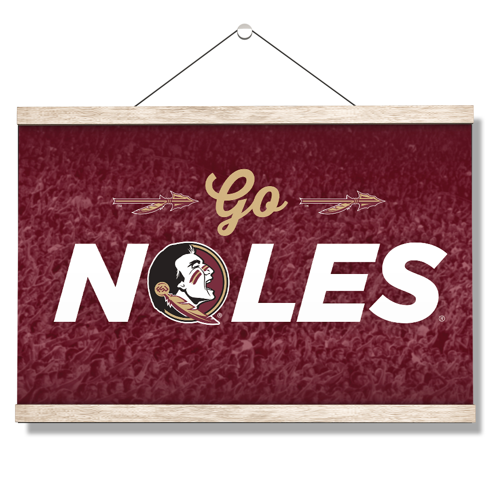 Florida State Seminoles - Go Noles - College Wall Art #Canvas