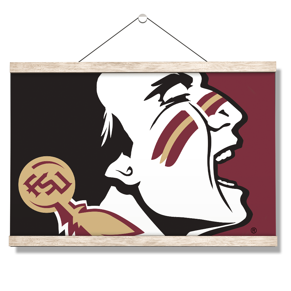 Florida State Seminoles - Osceola Brand - College Wall Art #Canvas