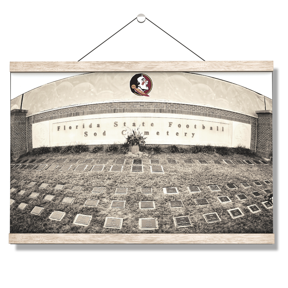 Florida State Seminoles - Sod Cemetery - College Wall Art #Canvas