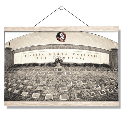 Florida State Seminoles - Sod Cemetery - College Wall Art #Hanging Canvas