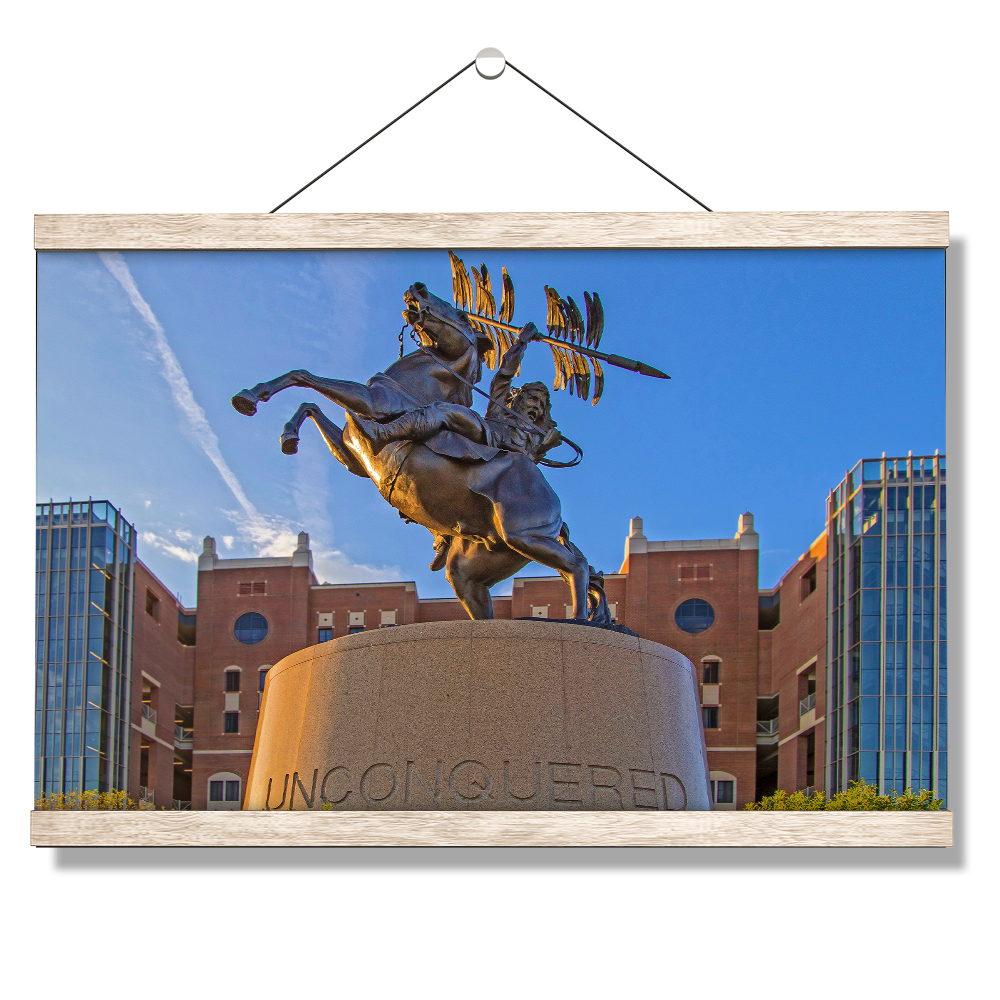 Florida State Seminoles - Unconquered Statue - College Wall Art #Canvas