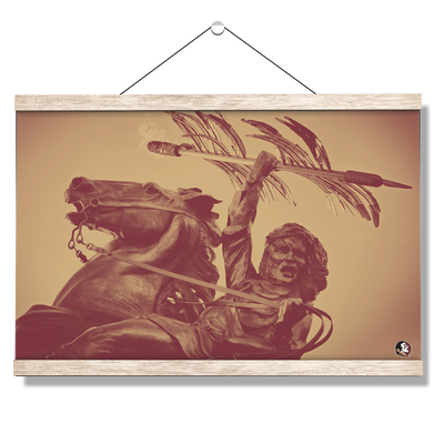 Florida State Seminoles - Unconquered - College Wall Art #Hanging Canvas