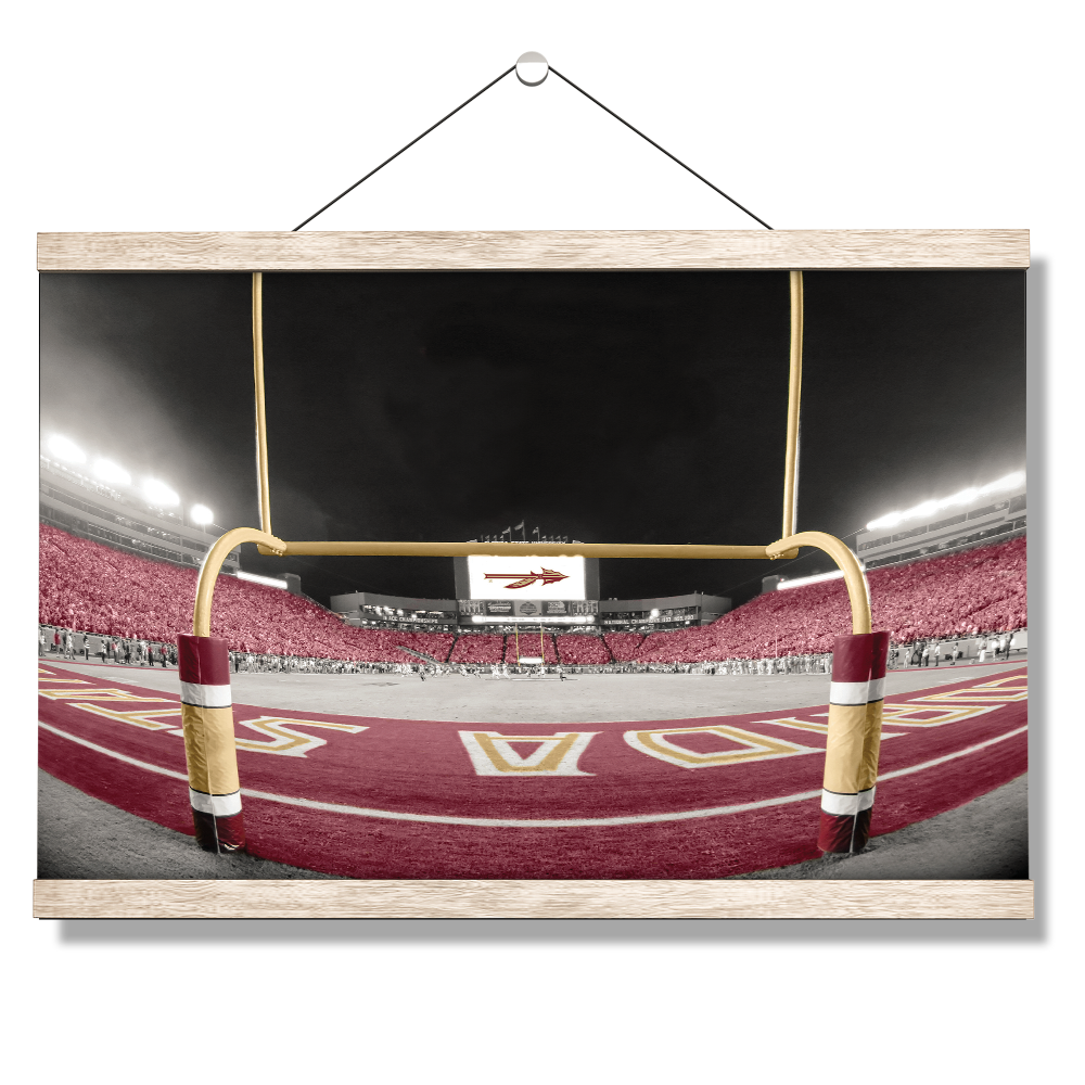 Florida State Seminoles - Seminole End Zone - College Wall Art #Canvas