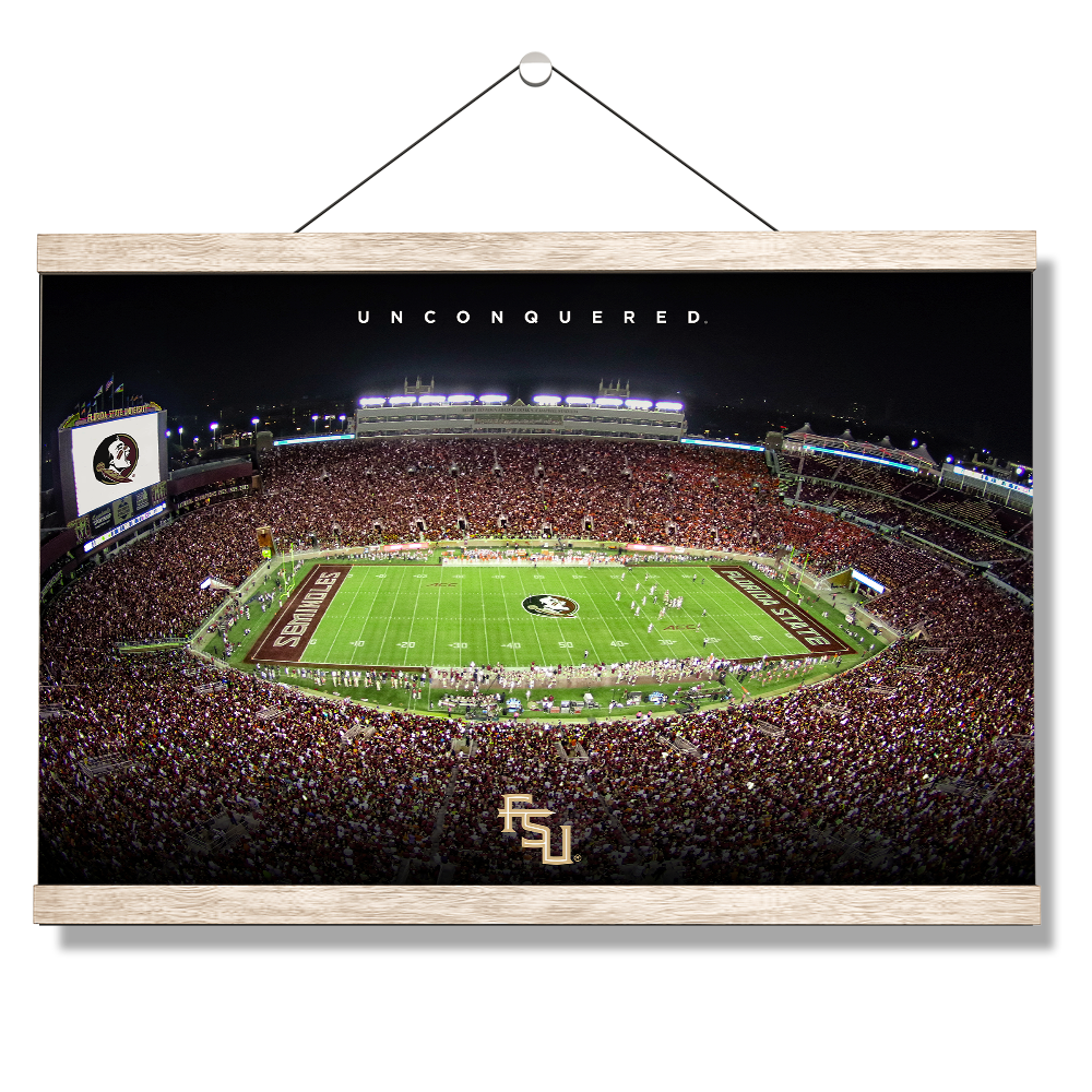 Florida State Seminoles - Unconquered Stadium - College Wall Art #Canvas