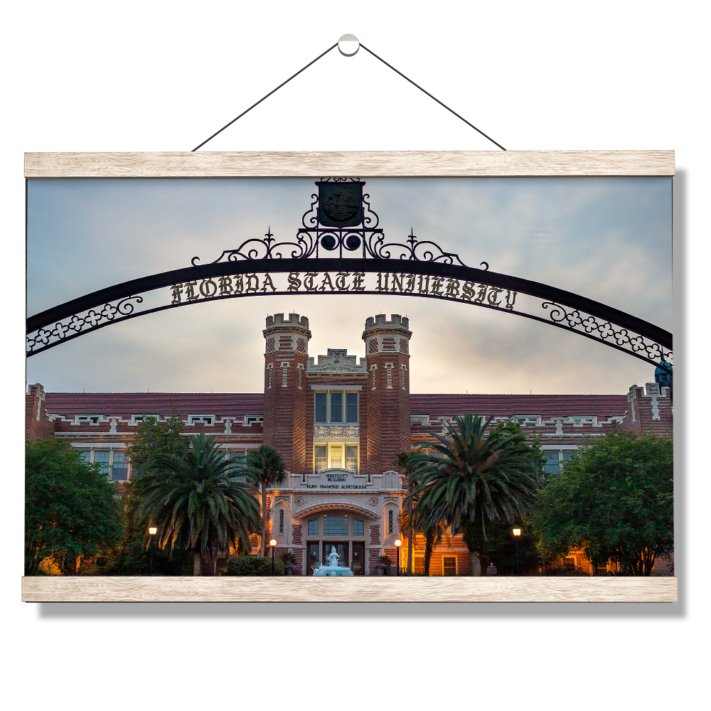 Florida State Seminoles - Westcott Blue Hour - College Wall Art #Canvas